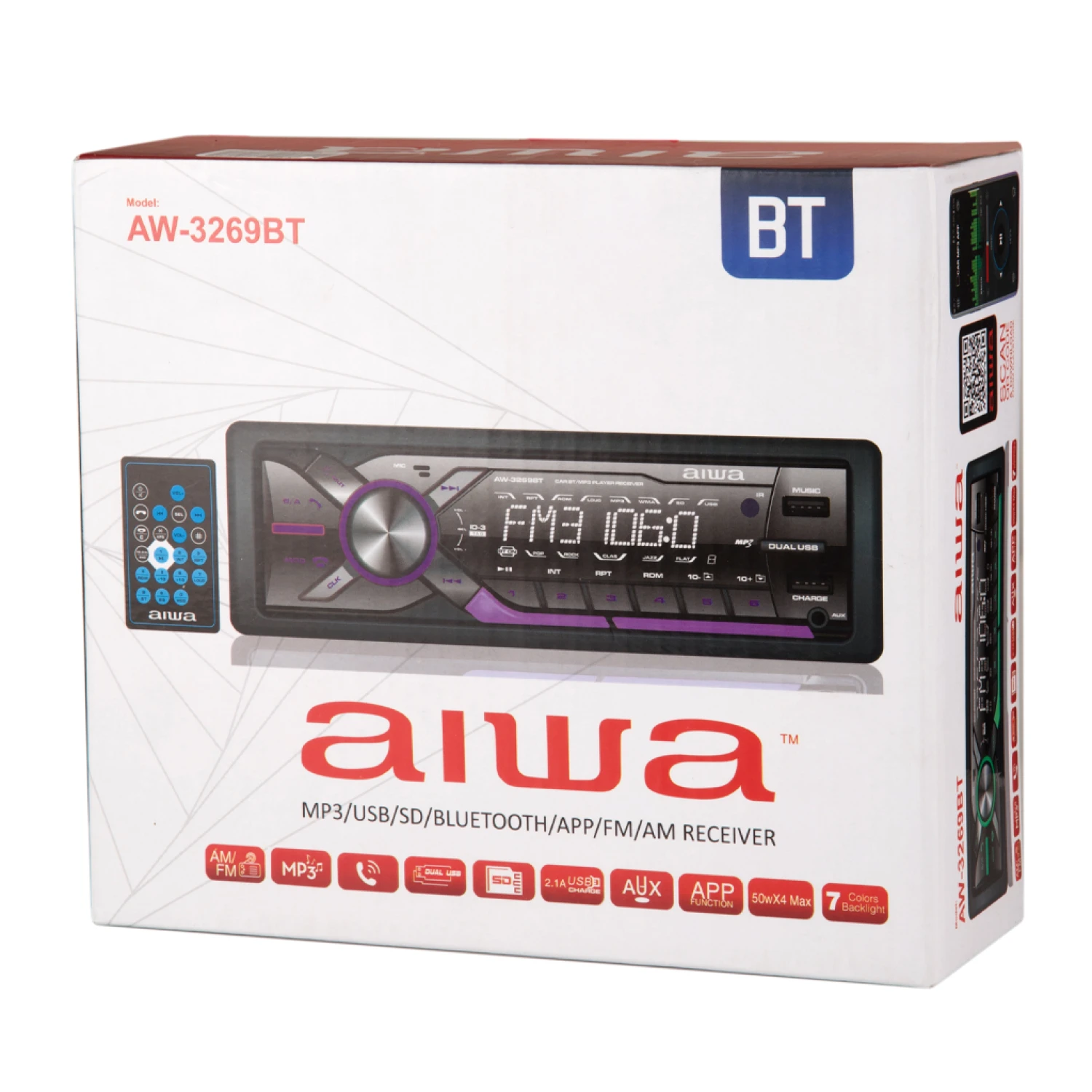 Radio Para Auto (USB, Bluetooth y SD)