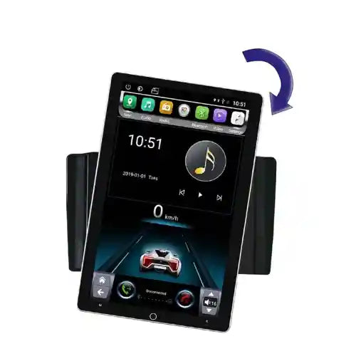 Radio Para Auto Giratoria 10.1 Android 12 Car Play C/Camara