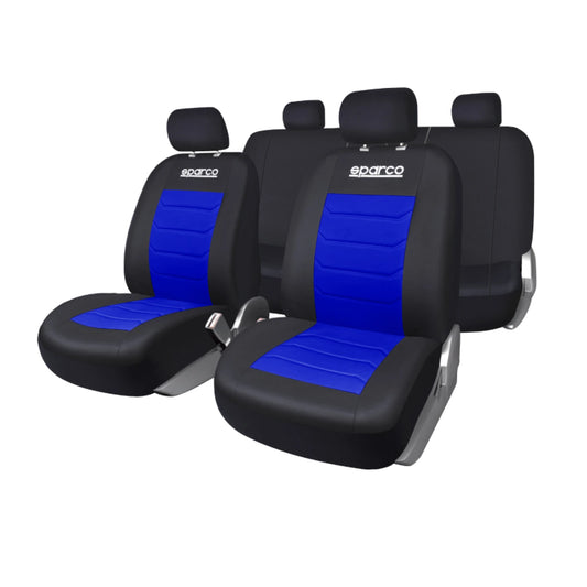 Cubreasiento Sparco Juego 9 Piezas Azul