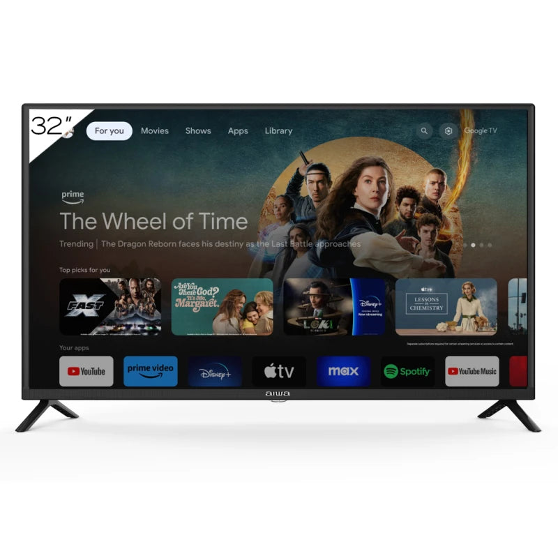Smart TV 32'' Aiwa Google TV HD